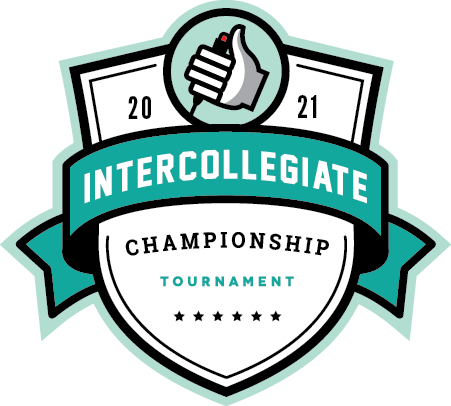 Logo for the 2021 Intercollegiate Championship Tournament