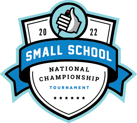 Logo for the 2022 Small School National Championship Tournament