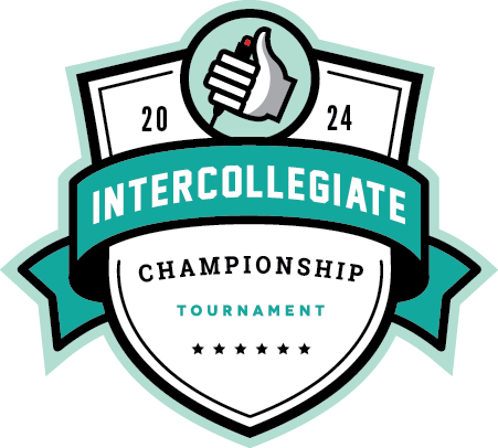 Logo for the 2024 Intercollegiate Championship Tournament